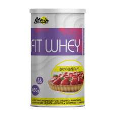 Сывороточный протеин, Fit Whey, FitWin, 450 г (Фруктовый тарт)