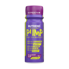 Передтренувальний комплекс, Pump Shot, Nutrend, 60 мл (Ожина з лаймом)