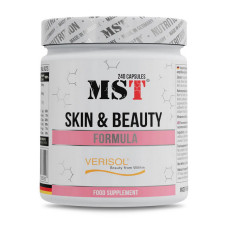 Витамины и минералы, Skin & Beauty Formula, MST, 240 капсул