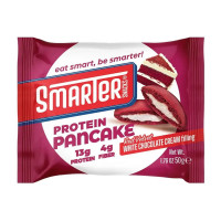 Заменитель питания, Protein Pancake, Smarter Snacks, 55 г (Крем из белого шоколада)