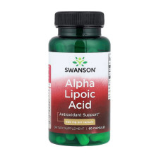 Добавка для здоровья, Alpha Lipoic Acid 600 mg, Swanson, 60 капсул