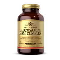 Для суставов и связок, Glucosamine MSM Complex, Solgar, 120 таблеток