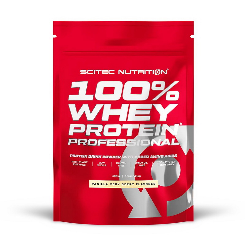 Scitec Nutrition 100% Whey Protein Professional (400 g, vanilla very berry) Scitec Nutrition 100% Whey Protein Professional (400 g, vanilla very berry)