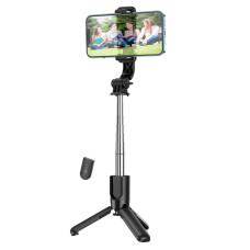 Селфі-трипод HOCO K17 Figure mini live broadcast stand (75cm) Black