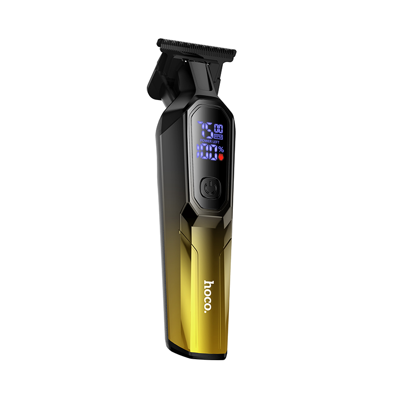Машинка для стрижки HOCO HP27 Engraving electric hair clipper Gold Машинка для стрижки HOCO HP27 Engraving electric hair clipper Gold