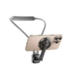 Тримач "REMAX First perspective neck magnetic phone holder RM-C56" Grey