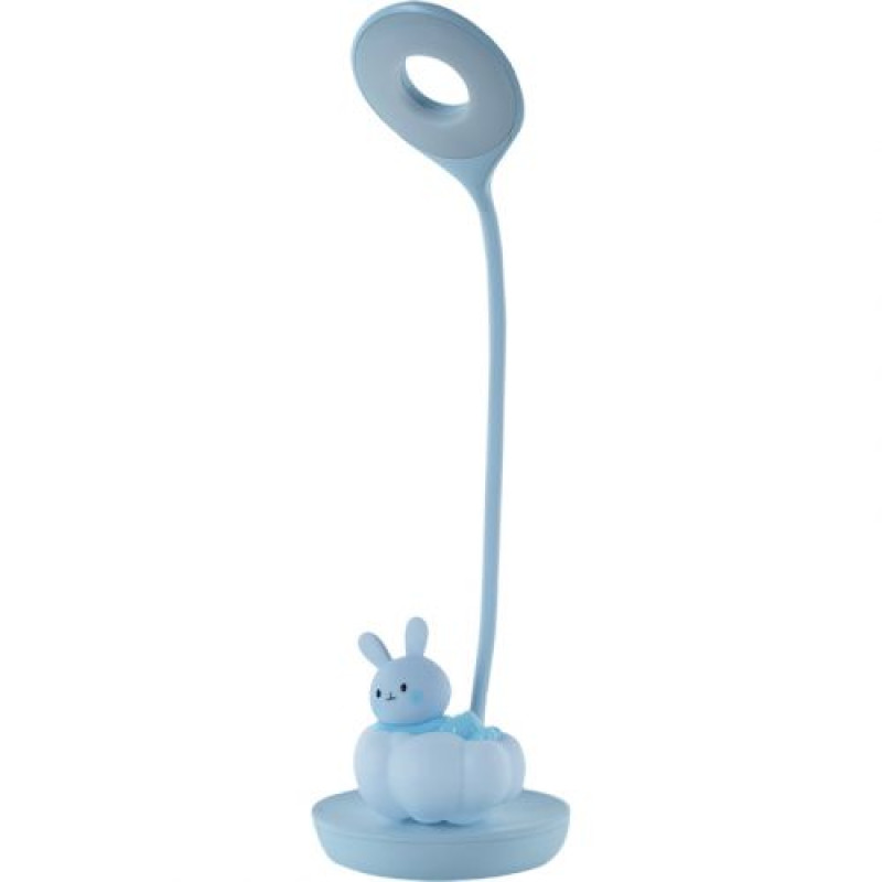Настольная лампа LED с аккумулятором Cloudy Bunny, голубой