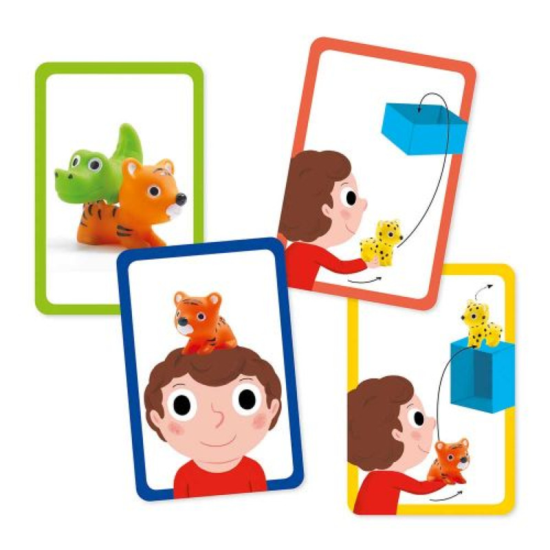 Настольная игра DJECO "балансир Пирамидки"