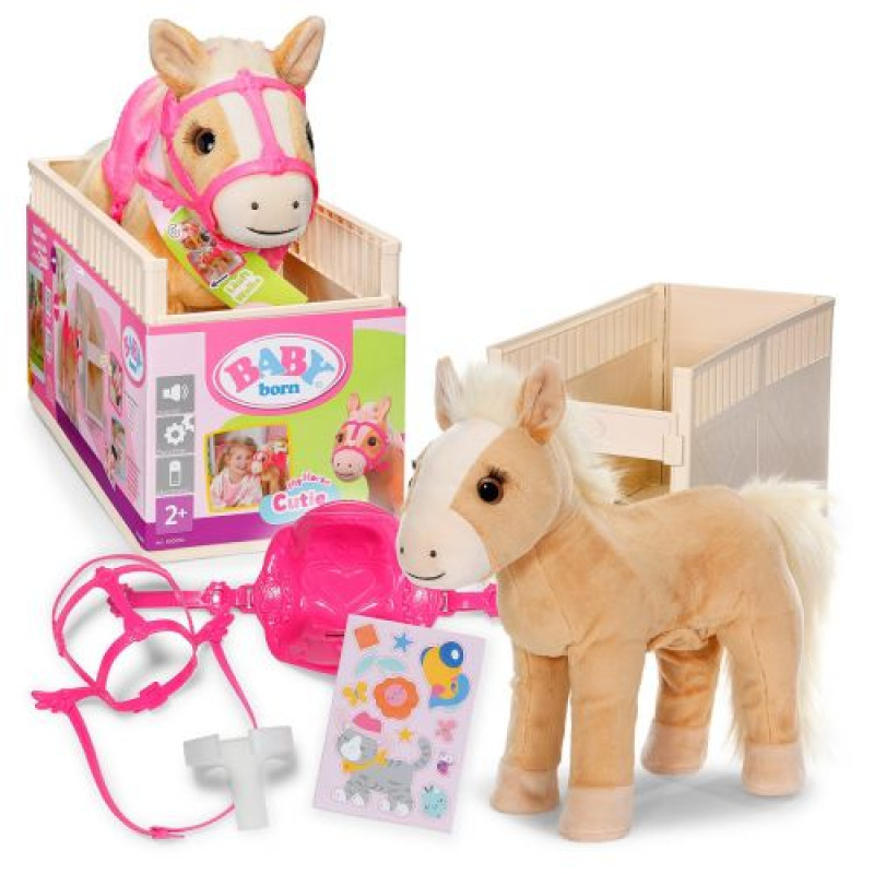 Интерактивная игрушка Baby Born – Лошадка Кьюти (звук)