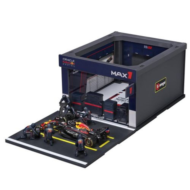 Игровой набор – Pit Pass Oracle Red Bull Racing RB21 (2025) (1:43)