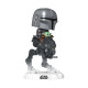 Игровая фигурка Funko POP! Rides серии Мандалорец и Грогу - Мандо с Грогу на вездеходе