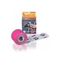 Кінезіо тейп Ares Extreme 5см х 5м Розовый