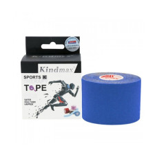 Кінезіо тейп Kindmax 5см х 5м Синий