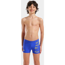 Плавки-шорти для хлопчиків Arena TALES SWIM SHORT синій, жовтий Діт 128 см