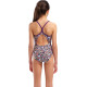 Купальник закритий для дівчат Arena FUN SKULLS SWIMSUIT LIGHTDROP