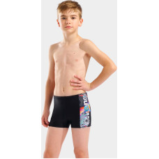 Плавки для хлопчиків Arena LIT LOGO SWIM SHORT чорний Діт 152 см