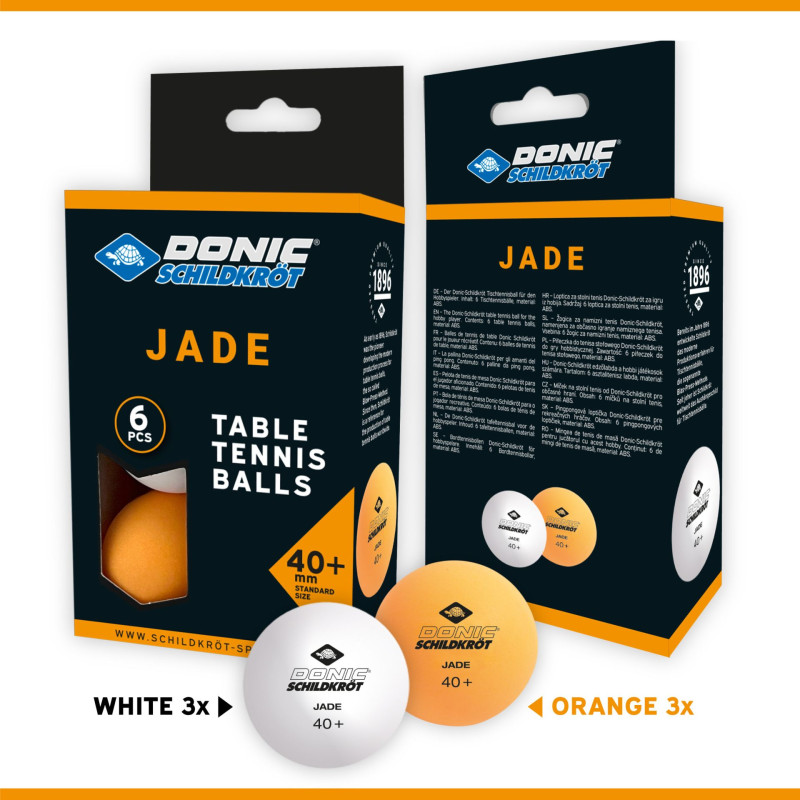 М'ячі Donic Jade ball 40+ 6 шт
