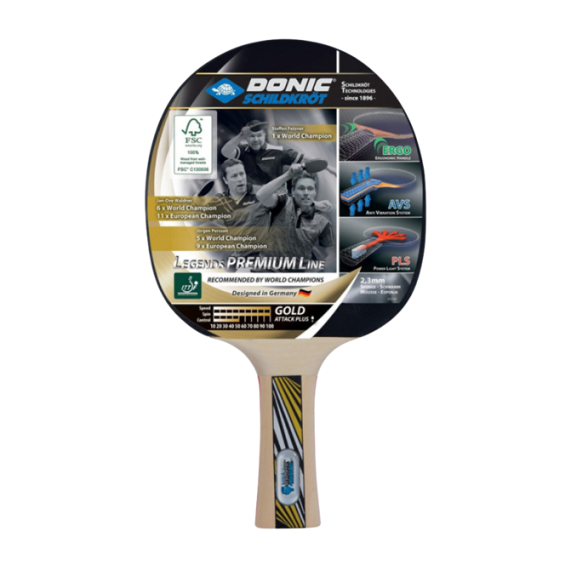 Набір для пінг-понгу Donic Legends Gold