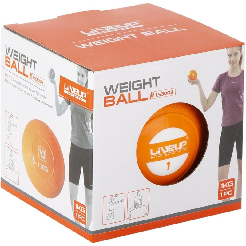 Медбол м'який LiveUp SOFT WEIGHT BALL
