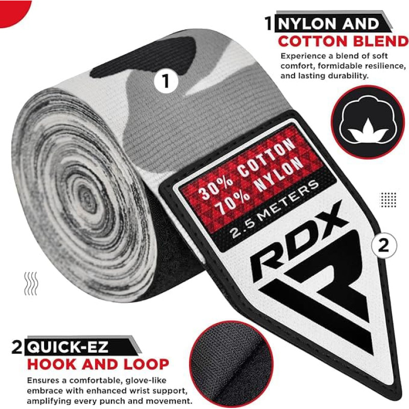Бинти RDX Hand Wraps 2.5 Meter