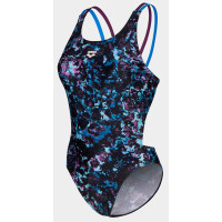 Купальник закритий для жінок Arena ROCKIN SWIMSUIT SWIM TECH MULT