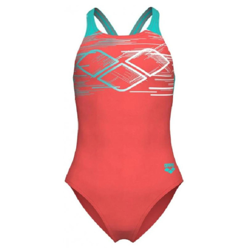 Купальник для дівчат Arena PASTIME SWIMSUIT V BACK