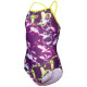 Купальник закритий для дівчат Arena SOAP BUBBLES SWIMSUIT LIGHT DR