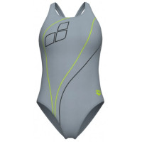 Купальник закритий для жінок Arena TRAIL SWIMSUIT V BACK