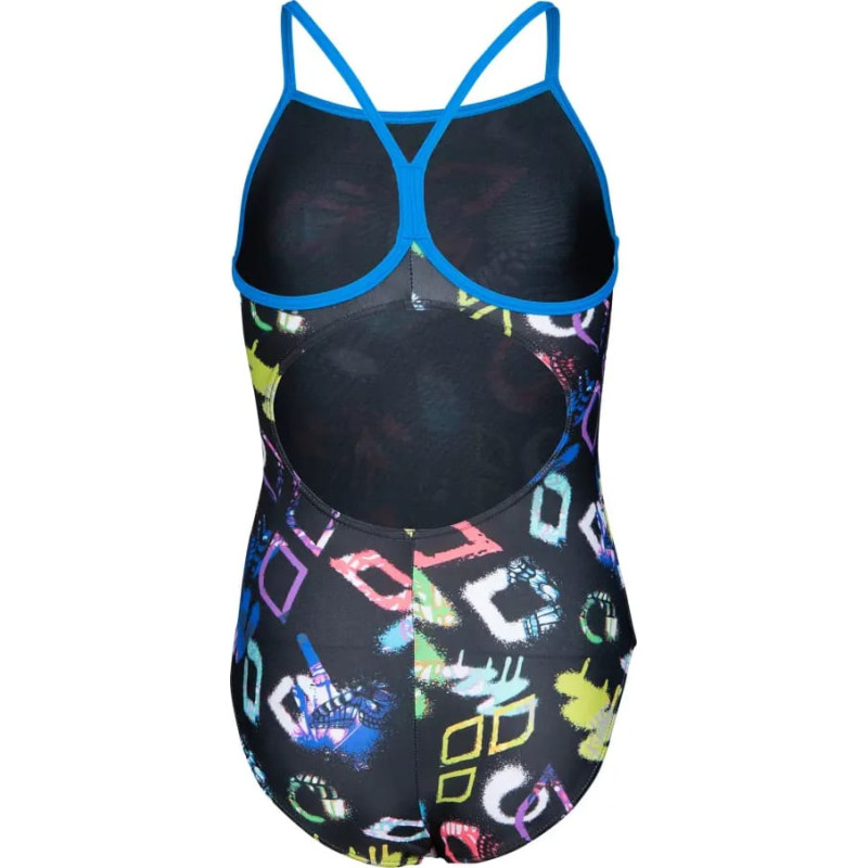 Купальник закритий для дівчат Arena GRAFFITI SWIMSUIT LIGHT DROP B