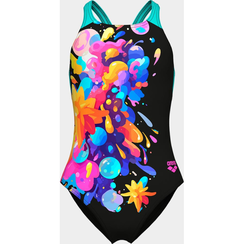 Купальник для дівчаток Arena PAINTING SWIMSUIT V BACK