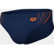 Плавки-сліпи для чоловіків Arena DOUBLE GRAPHIC SWIM BRIEFS темно-синій, помаранчевий Чол 95