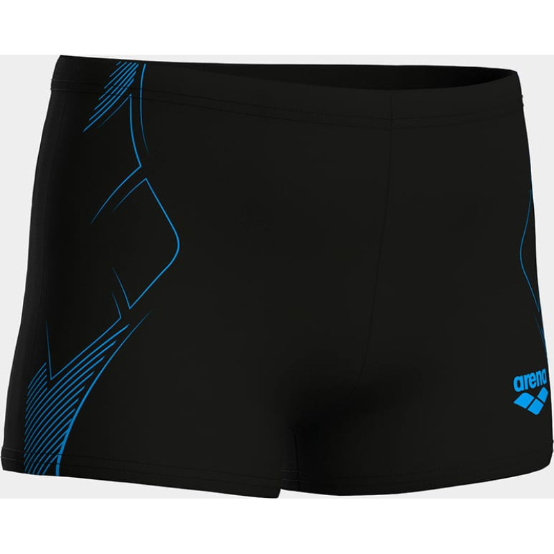 Плавки-шорти для хлопчиків Arena GRAPHIC SWIM SHORT чорний, бірюзовий Діт 116 см