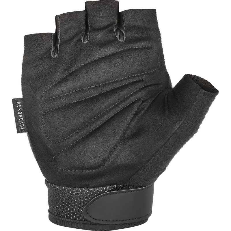 Рукавички для тренінгу Adidas Essential Adjustable Gloves чорний, червоний Уні L