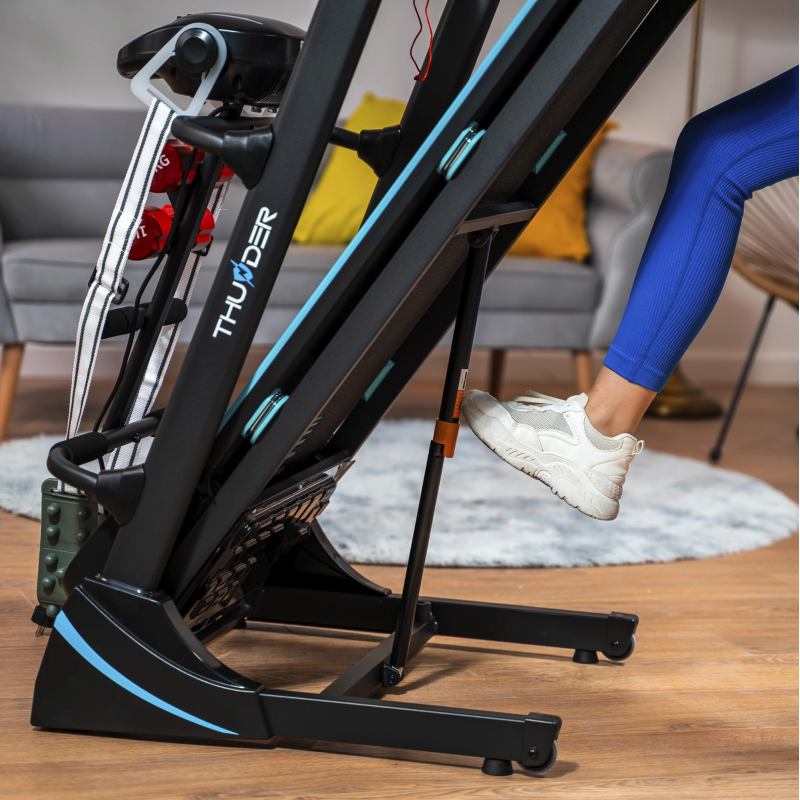 Бігова доріжка електрична THUNDER ICON-D-BLACK