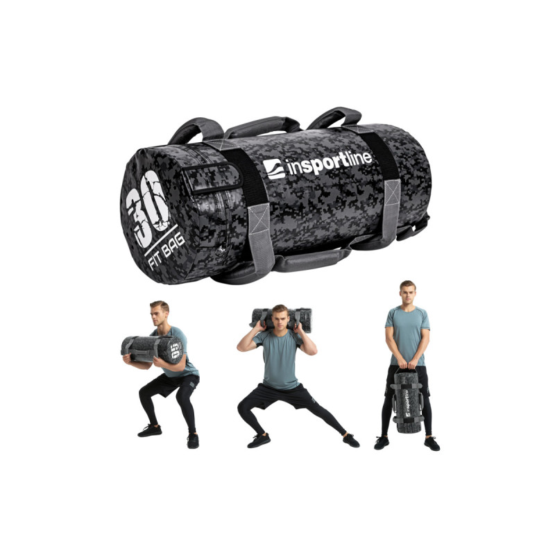 Сумка для тренувань з ручками inSPORTline Fitbag Camu 30 кг
