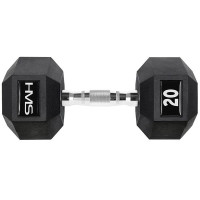 Гантель шестигранна HMS HEX PRO, 20 кг