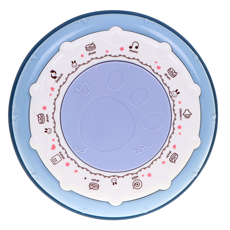 Дитячий барабан з мікрофоном для дітей 18м+