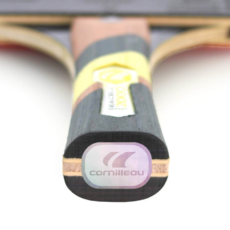 Ракетка для настільного тенісу Cornilleau EXCELL CARBON 2000, чорно-червона