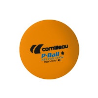 М'ячі для настільного тенісу Cornilleau P-BALL ABS EVOLUTION 1* 72 шт, помаранчеві