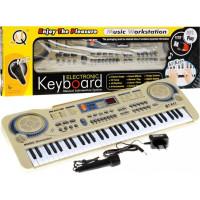 Дитячий синтезатор 5+ Мікрофон + Запис + USB MP3