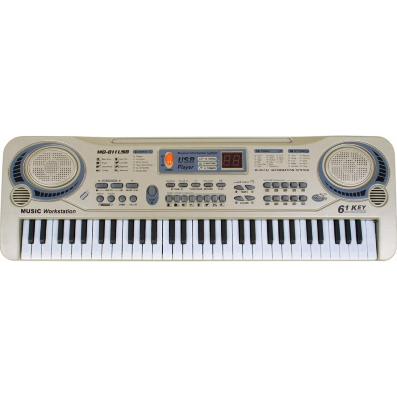 Дитячий синтезатор 5+ Мікрофон + Запис + USB MP3