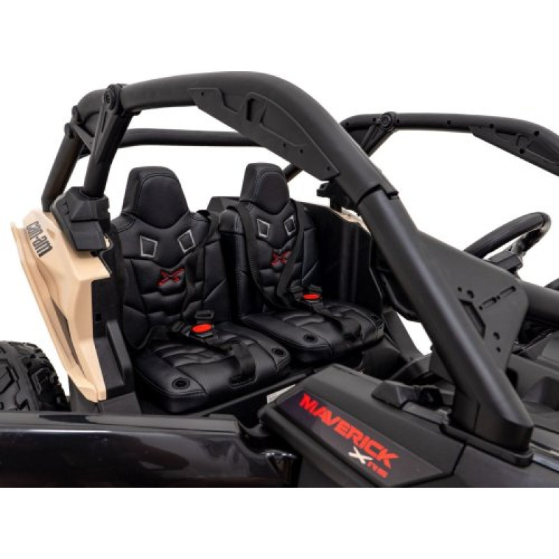Дитяча акумуляторна машинка Баггі Maverick Turbo RR Чорна
