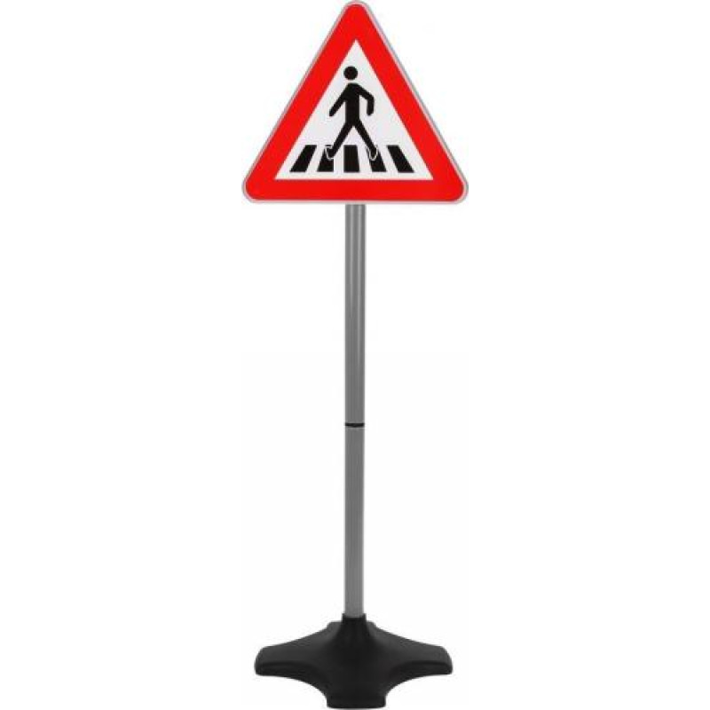 Набір із 5 дорожніх знаків на підставках для маленьких водіїв 3+ Уроки водіння