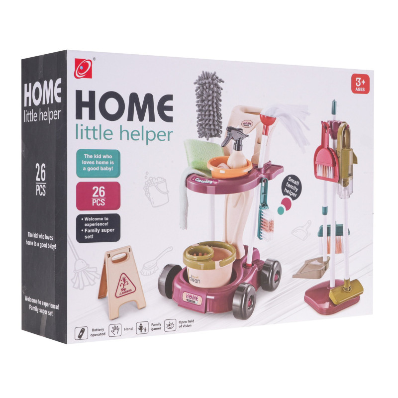Дитячий набір для прибирання 26-в-1 Ramiz 667-56