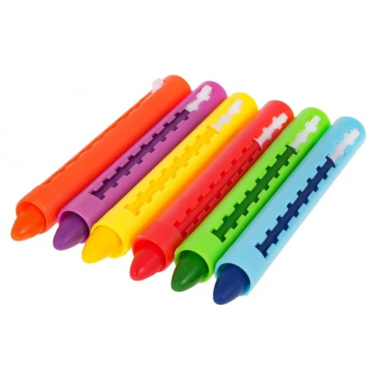 Дитячий набір для малювання олівцями для обличчя 6 кольорів Ramiz ZDZ.216-4A