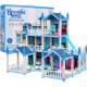 Ляльковий будиночок 6+ 3-х поверховий Синій