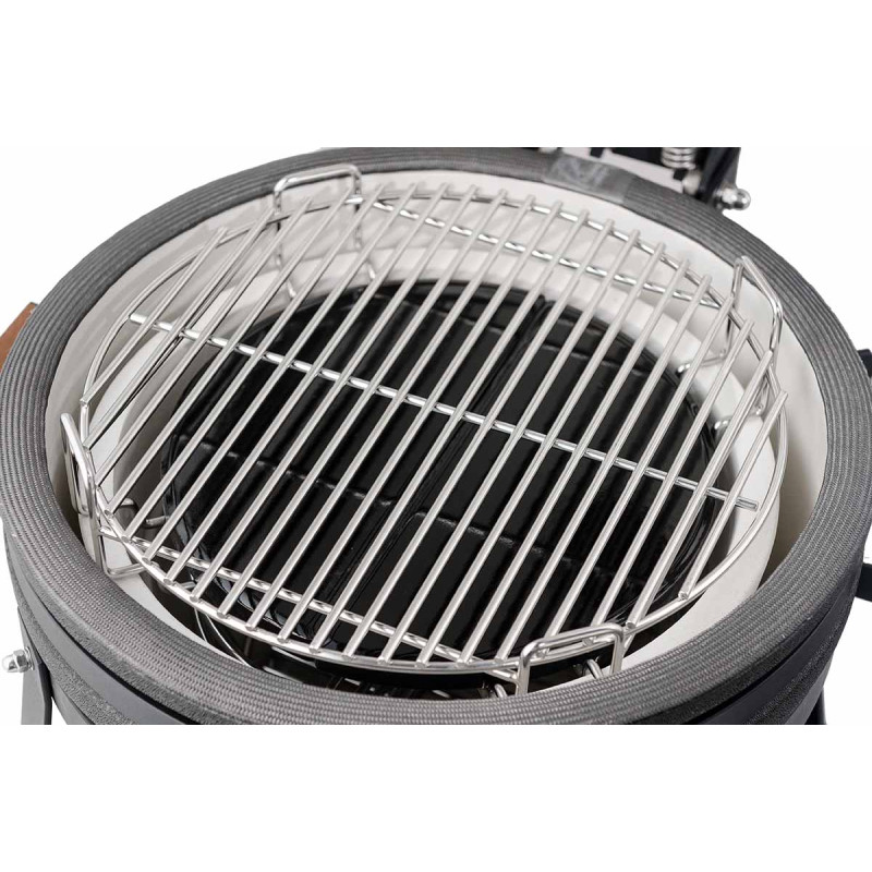 Керамічний вугільний гриль Kamado S 5 в 1 з системою BBQ Block Fire GRILLI 733777 Код: 012010