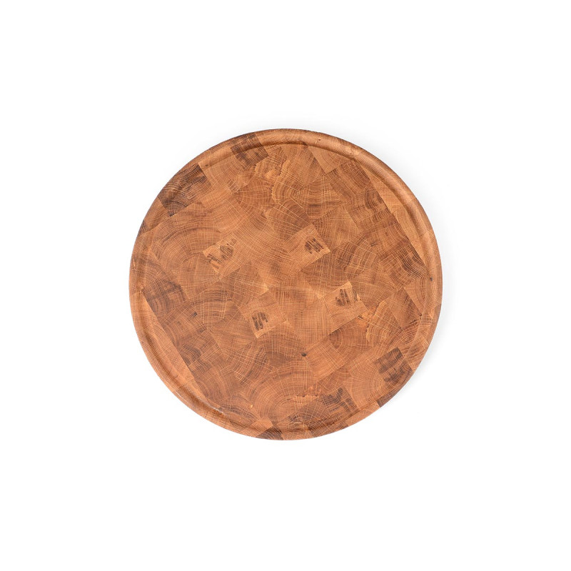 Дошка професійна кругла дуб 40*40*4 см GRILLI 77009810 Код: 011796