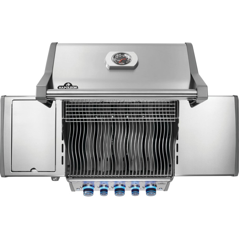 Газовий гриль Napoleon Rogue PRO-S 425 RSIB з бічним пальником Sizzle Zone і вертілем (69912) нерж сталь RPS425RSIBPSS-2-UA Код: 012820