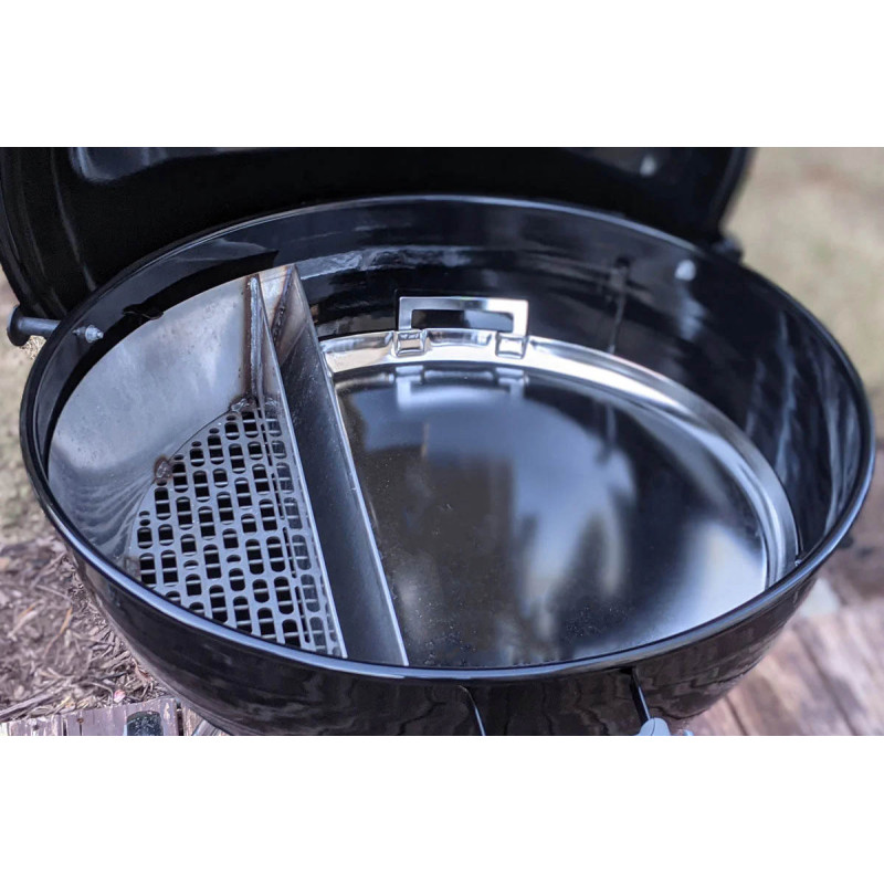Піддон планча нерж. Slow and Sear Drip ‘N Griddle Pan для вугільних грилів 67 см SW-9IYM-I489 Код: 013154